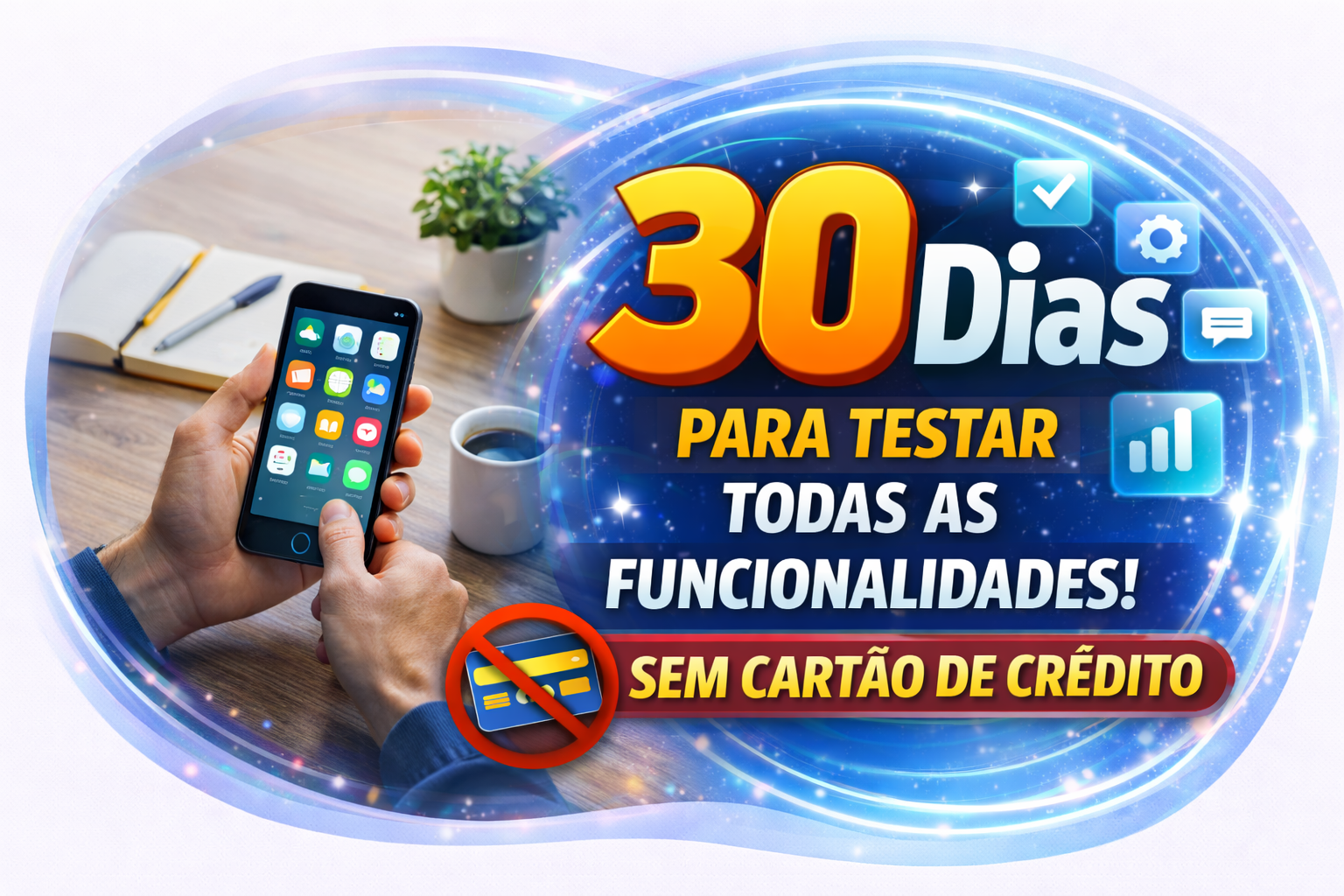 Plano gratuito pensado para pequenos empresarios